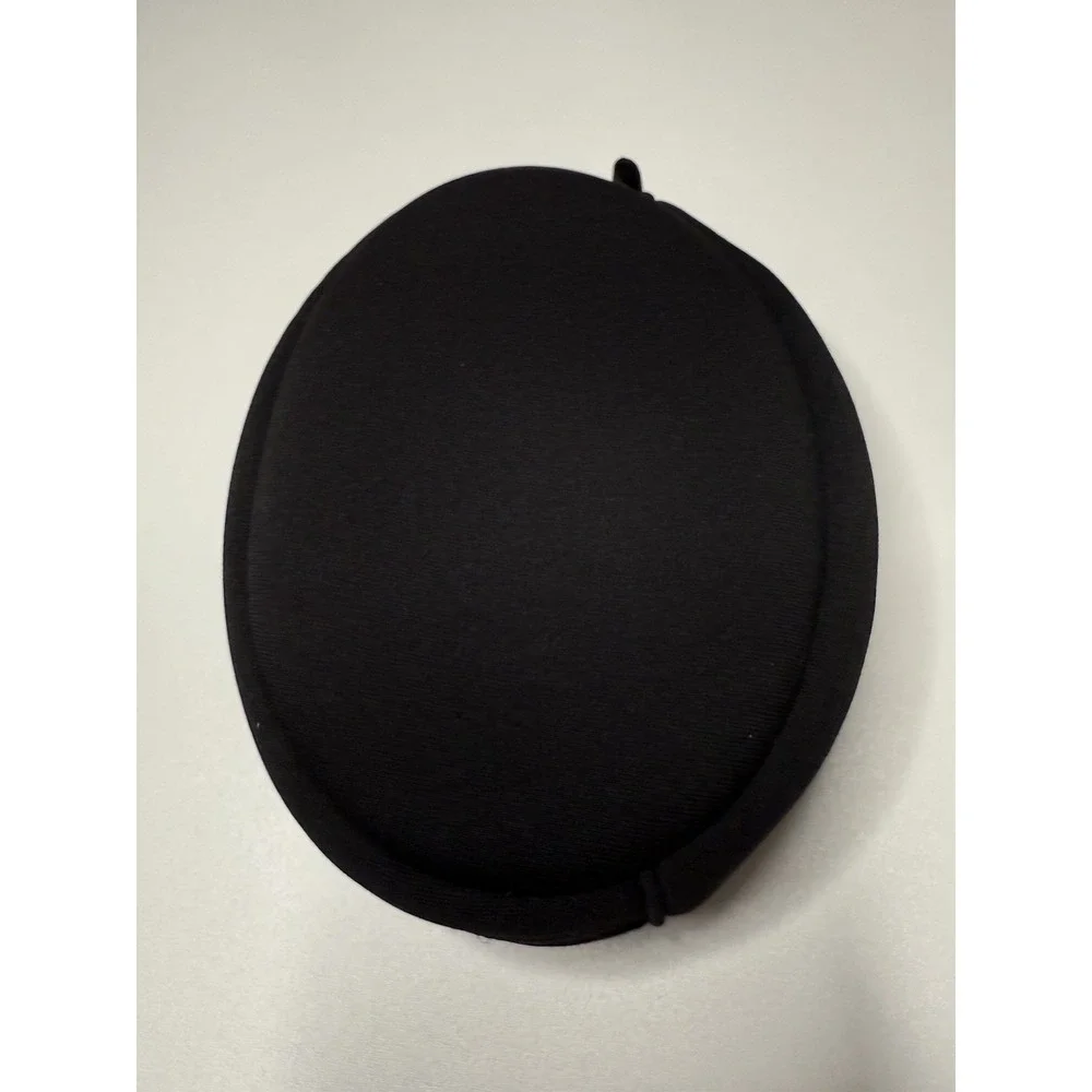 Beats Headphone Carrying Case Black Red Zipper Soft Shell‎ Padded 5x6